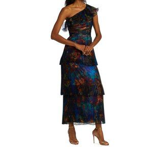 THEIA Floral Dress Size: S | US 4 NEW Still in stores $800